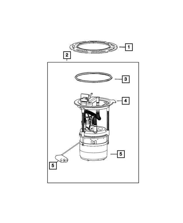 « 68321591AB –  : Pompe à Carburant Rabat pour Mopar Image »
