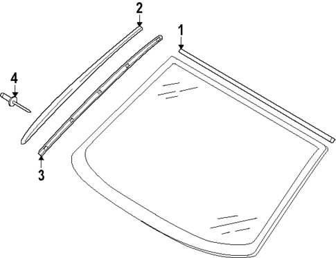 Reveal Moldings for 2025 Audi SQ7 #0