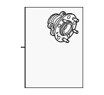 51750S1000 - Brakes: Hub Assembly for Hyundai Image image
