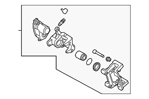 58311K5A00 - : Disc Brake Caliper for Hyundai Image