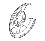 58245P2700 - Brakes: Backing Plate for Hyundai Image