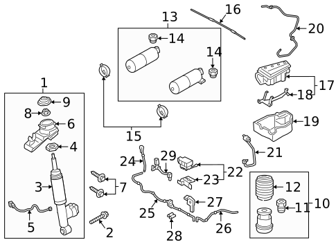 Shocks & Components for 2019 Volvo XC90 #2
