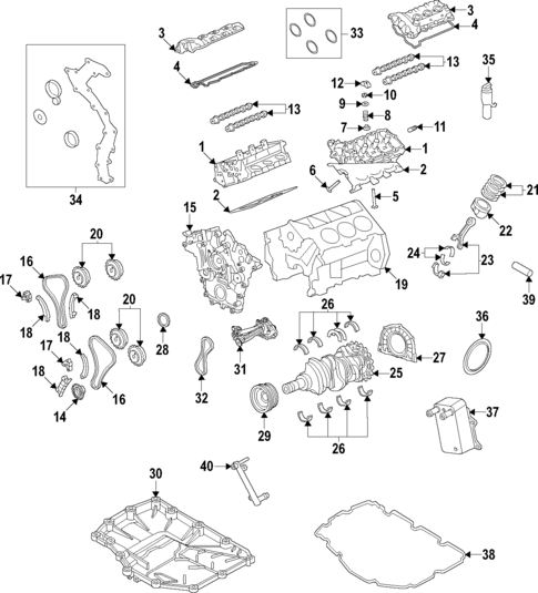 Engine for 2025 Lincoln Aviator #0