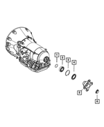5139078AA - NAG1; W5J400 - W5A330; 5-Speed; Automatic Transmission: Drive Shaft Flange for Mopar Image