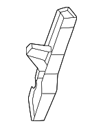 41139883391 - Body: Rear Plate for BMW: 530i, 530i xDrive, 540i xDrive, 550e xDrive, i5, M5 Image