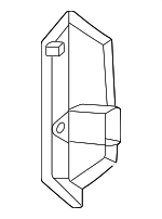41139883389 - : Rear Plate for BMW: 530i, 530i xDrive, 540i xDrive, 550e xDrive, i5, M5 Image
