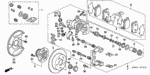 43244SG0003 - Chassis: Retainer for Acura Image