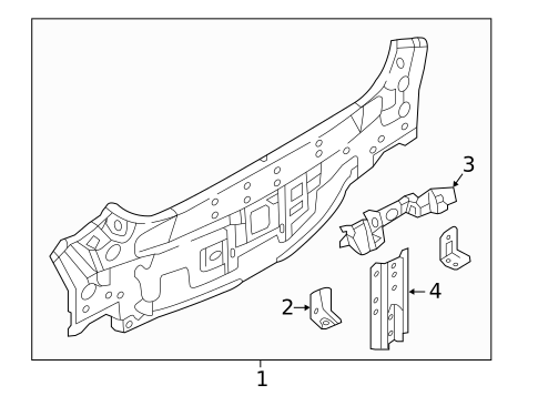 Rear Body for 2021 Mazda CX-3 #0