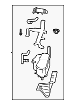 4M0201799AA - Emission System: Vapor Canister for Audi: Q7, SQ7 Image
