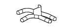 8W0121075A - Cooling System: Water Pipe for Audi Image