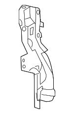 4611TK6A00ZZ - : 2009-2013 Honda Fit - Stay Set L Front Bulkhead Side for Honda: Fit Image