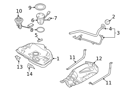 Gaskets & Sealing Systems for 2009 Ford Fusion #0
