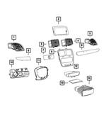 68102007AA - : Instrument Panel Mat for Mopar Image