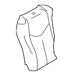 87620JJ70A - Body: Seat Back Cover for Infiniti Image