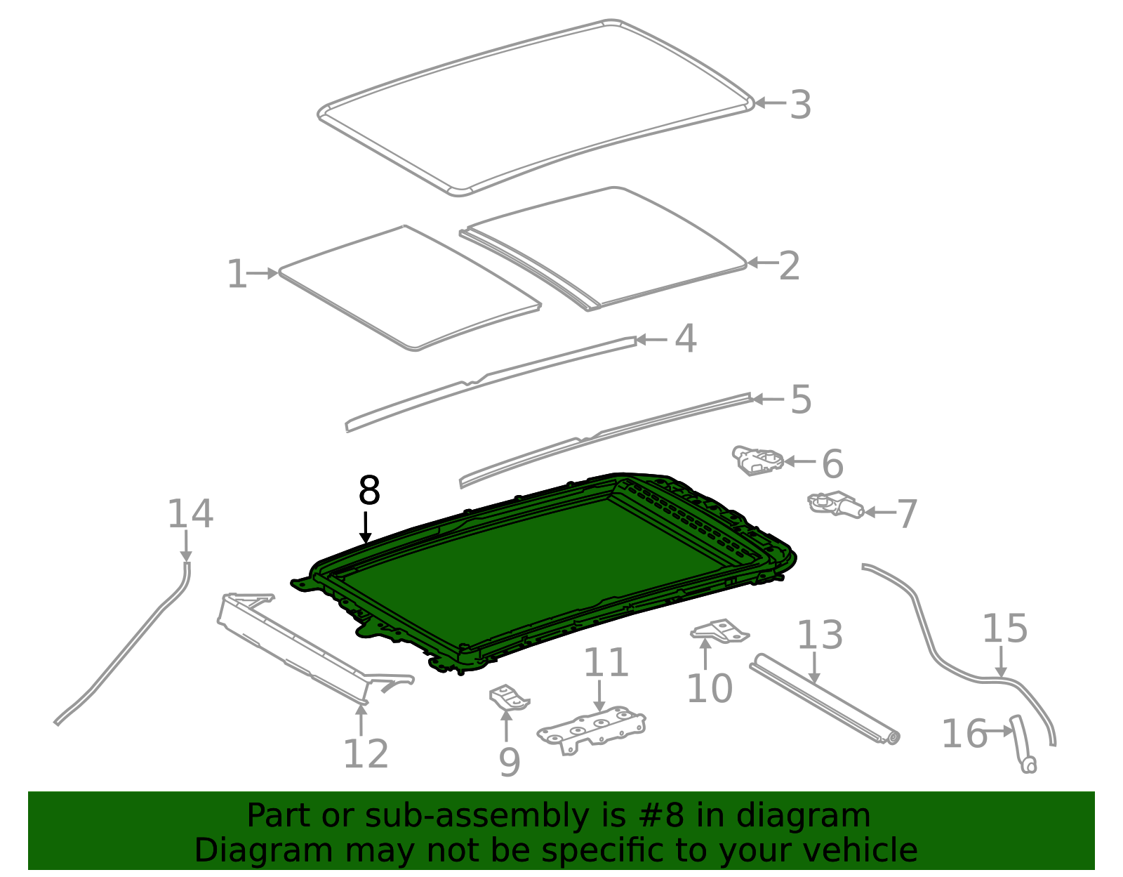 Genuine Official Toyota Housing Assembly part# 63203-0E150 for