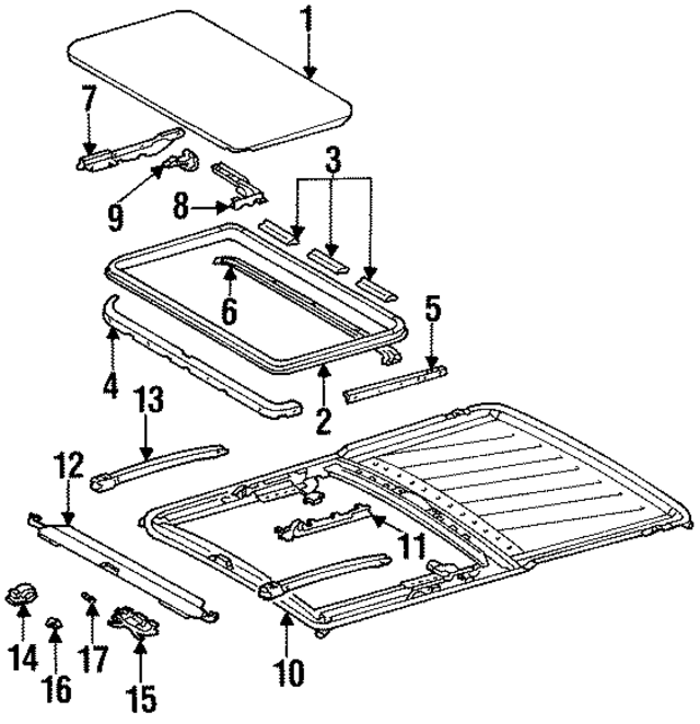 1267801021 - Body: Panel for Mercedes-Benz Image