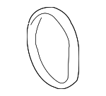 6422010080 - Cooling System: Thermostat Gasket for MB Vans Image