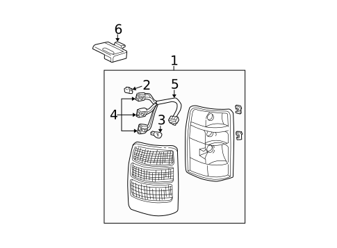 Electrical Sockets for 2001 GMC Yukon #0
