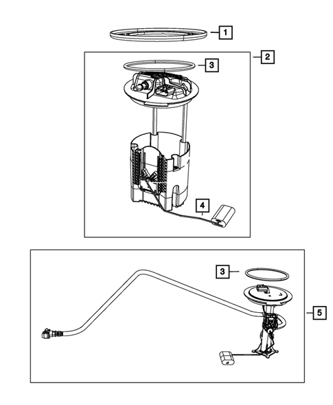 Fuel Pump and Sending Unit for 2021 Jeep Grand Cherokee #0