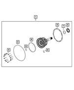 68676887AB - Transmission: Output Shaft Kit for Mopar Image