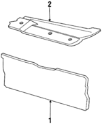 4728770 - Body: Tail Panel for Dodge: Daytona Image