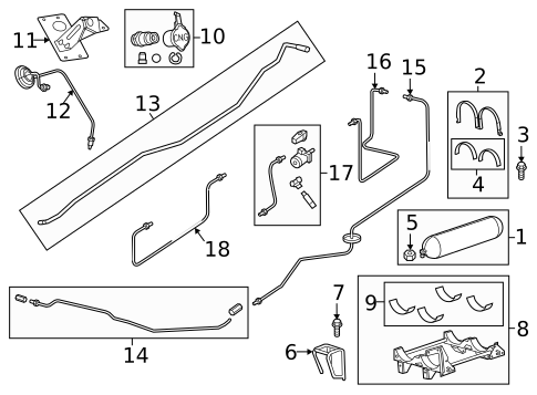 Gas Fuel Supply for 2016 Ram 3500 #1