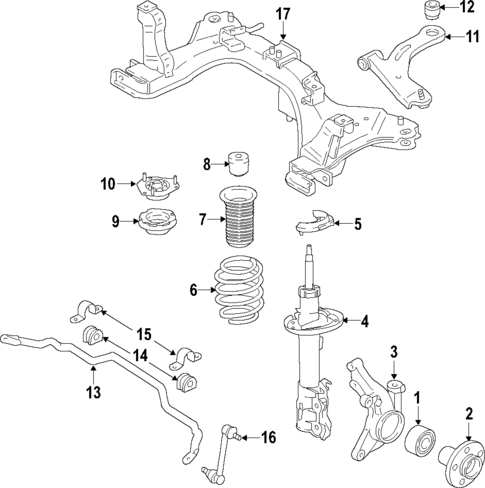 Suspension Components for 2018 Ford EcoSport #0