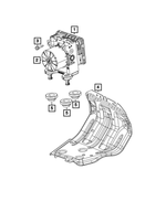 68569599AA - : Anti-Lock Brake System Module for Jeep: Gladiator Image