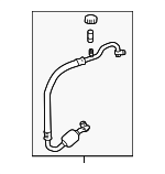 887040C050 - : Suction Line for Toyota: Sequoia Image