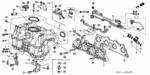 16176PMRA01 - : Gasket, Throttle Body (Frg-Nok) for Honda Image