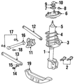 22064760 - Suspension: Strut for GM Image