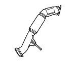31493354 - Exhaust: Front Pipe for Volvo Image