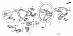 90173SVAA02 - Chassis: SCREW-WASHER (4X12) for Honda Image