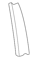 7576130110 - Body: Applique Panel for Lexus: GS300, GS350, GS430, GS450h, GS460 Image