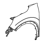 602603BHA00ZZ - : Fender for Acura Image