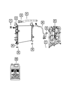 68249185AD - Cooling: Radiator Cooling Fan Module for Mopar Image