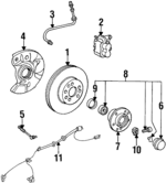 140421101264 - Brakes: Rotor for Mercedes-Benz Image