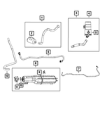 55398804AA - Emission Controls: Clean Air Hose for Dodge: Ram 1500 | Ram: 1500 Image