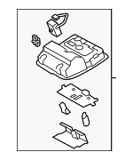 6365006381A1 - Body: Overhead Console for Toyota: Camry Image