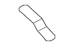 52128972AB - Exhaust: Muffler &amp; Pipe Hanger for Mopar Image