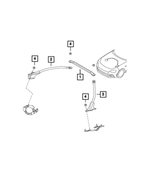 68338524AA - : FRONT - BAR | Mopar 68338524AA for Fiat: 124 Spider Image