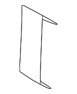 87321AR000 - Body: Sealing Strip for Genesis: Electrified GV70, GV70 Image