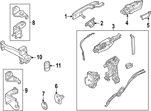 Rear Door for 2023 Ford Maverick #1