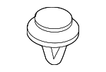91562TVEH01 - Body: Cowl Grille Clip for Acura Image