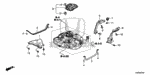 9390125220 - Electrical/Exhaust/Heater/Fuel: SCREW, TAPPING (5X12) for Honda Image