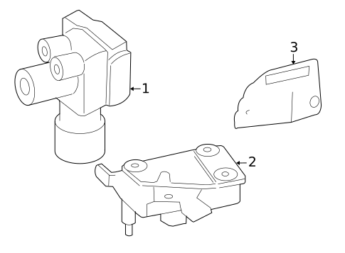 ABS Components for 2008 Ford Escape #0
