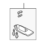 83230S0XA11ZA - Body: Sun-visor for Honda: Odyssey Image
