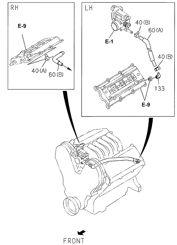 Breather Tube for 2000 Honda Passport #0