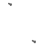 DA608044L - Body: Valance Panel Screw for Land Rover: Discovery, LR3, LR4, Range Rover Sport Image