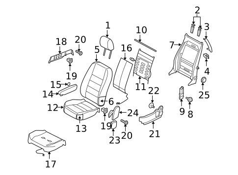 Heated Seats for 2007 Land Rover LR3 #0